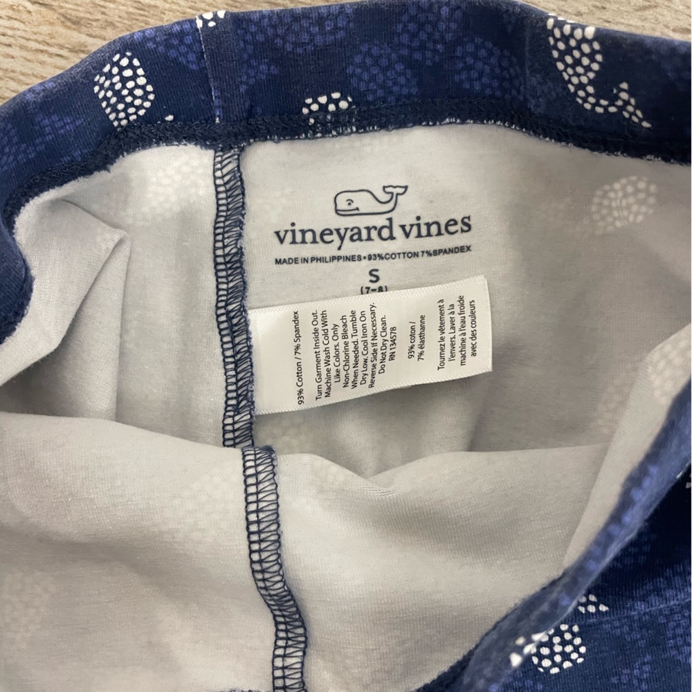 Girls Vineyard Vines Whale Leggings - Picture 5 of 5